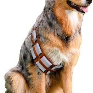 Chewbacca belt for dog Halloween costume (size XL)
